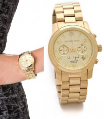 Ceas Dama Michael Kors MK1038 - New York Edition - Gold - Auriu foto