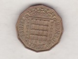 Bnk mnd Marea Britanie Anglia 3 pence 1967, Europa