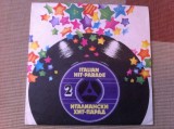 Italian hit parade vol 2 disc vinyl lp selectii muzica italiana italo pop VG+