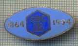 829 NEW INSIGNA - CEC - 130 ANI - 1864-1994 -starea care se vede