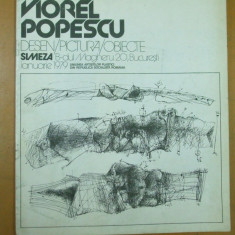 Viorel Popescu pictura desen catalog expozitie Simeza 1979 Bucuresti
