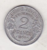 Bnk mnd Franta 2 franci 1959, Europa