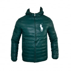 Geaca Barbati Ralph Lauren, Model Casual Sport Verde Cod Produs D341 foto