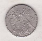 Bnk mnd Spania 25 pesetas 1964, Europa