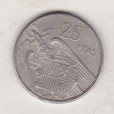 bnk mnd Spania 25 pesetas 1964