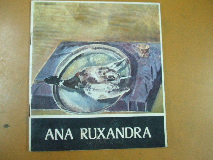 Ana Ruxandra pictura desen catalog expozitie 1987 Orizont Bucuresti