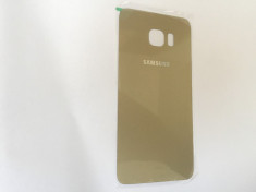 CAPAC SAMSUNG GALAXY S6 EDGE+ G928 S6 EDGE PLUS GOLD CARCASA BATERIE + ADEZIV foto