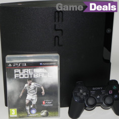 PlayStation 3 PS3 Slim 160GB Pachet Complet + Joc foto