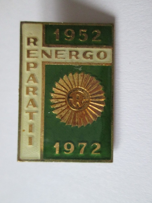 INSIGNA ENERGO REPARATII 1952-1972