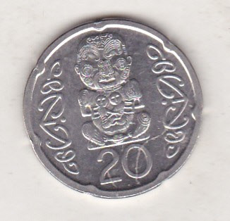 bnk mnd Noua Zeelanda 20 centi 2006 foto