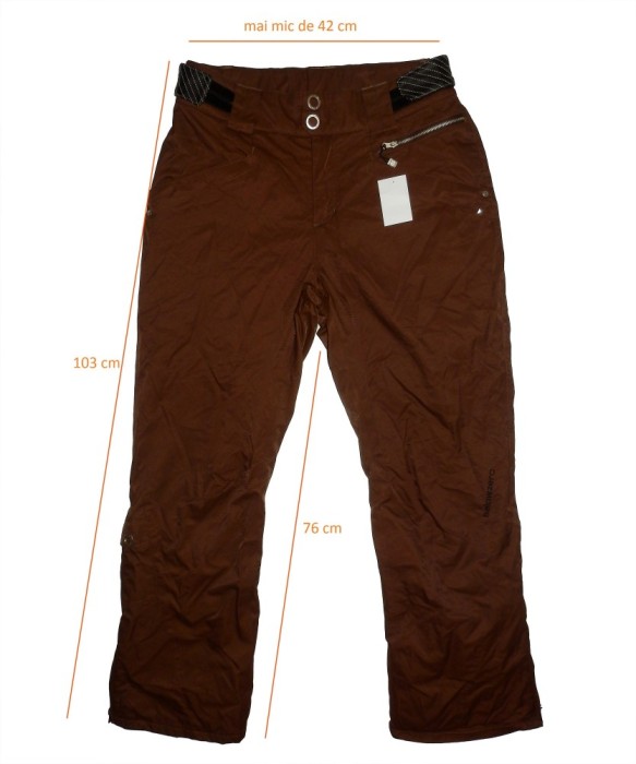 Pantaloni ski snowboard placa BELOWZERO originali (dama L spre M) cod-260513 foto mare Pantaloni ski snowboard placa BELOWZERO originali (dama L spre M) cod-260513 foto mare