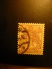 Timbru 4C lila 1921 Olanda ,R.Wilhelmina , stampilat