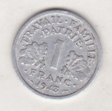 Bnk mnd Franta 1 franc 1943, Europa