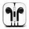 Hands Free iPhone 5s Stereo Cu Microfon - Negru