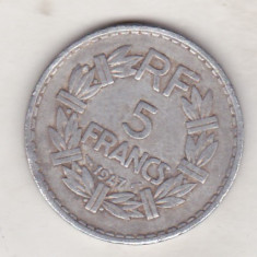bnk mnd Franta 5 franci 1947