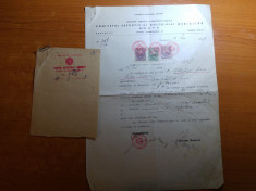 document 1949 - 3 timbre fiscale foto