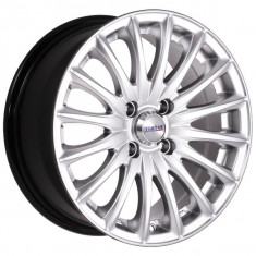 Jante TORQUE 393 ARGINTIE 4X100 R13 ET35 foto