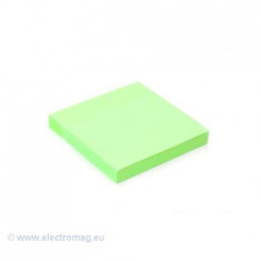 POST-IT VERDE NEON 75X75 100B PLATINET foto