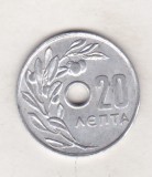 bnk mnd Grecia 20 lepta 1969