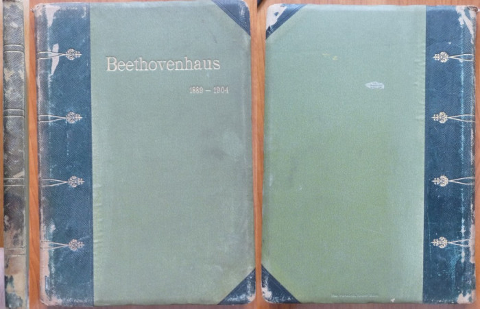Beethovenhaus in Bonn , 1889 - 1904 ; Muzeul Bethoven in Bonn , 1904 , 8 gravuri