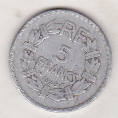 bnk mnd Franta 5 franci 1949