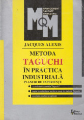 Metoda Taguchi in practica industriala - Planuri de experiente foto