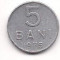 No(4) moneda- ROMANIA- 5 Bani 1975