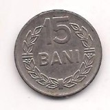 No(4) moneda- ROMANIA- 15 Bani 1966