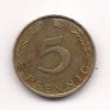 No(1) moneda- DDR- 5 Pfennig 1974, Europa