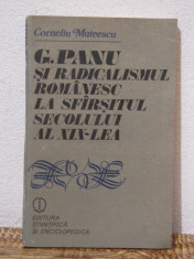 G.PANU SI RADICALISMUL ROMANESC LA SFARSITUL SECOLULUI AL XIX-LEA foto