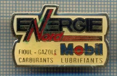 943 NEW INSIGNA - AUTOMOBILISTICA - MOBIL LUBRIFIANTS -starea care se vede foto