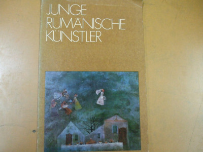 Tineri artisti romani Junge Rumanische Kunstler catalog expozitie 1977 Bucuresti foto