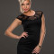 T272-1 Rochie scurta cu dantela