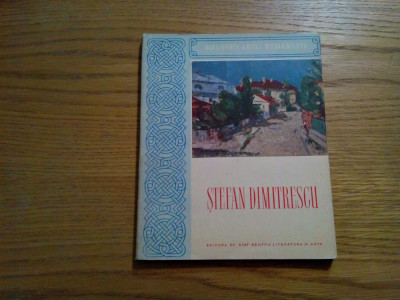 STEFAN DUMITRESCU - text: Ionel Jianu - 1954, 38p.+ reproduceri; tiraj: 5000 ex. foto