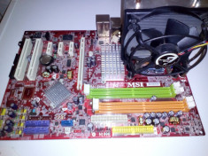 Kit placa de baza cu procesor Quad-core / Q6600 / LGA 775 /arctic freezer 7/DDR2 foto