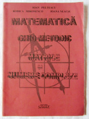 MATEMATICA - GHID METODIC - MATRICE SI NUMERE COMPLEXE, Ioan Pelteacu s.a., 2006 foto