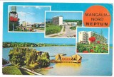 % carte postala(ilustrata)-MANGALIA NORD-Neptun, Circulata, Printata