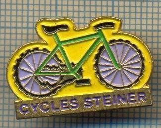 959 NEW INSIGNA -CICLISM -CYCLES STEINER -starea care se vede foto