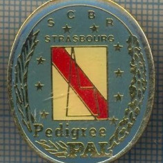 902 NEW INSIGNA -CANINA -PEDIGREE PAL -STRASBOURG - S C B R -starea care se vede