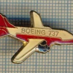 918 NEW INSIGNA - AVIATIE -BOEING 737 -starea care se vede