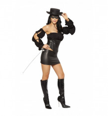 P147 Costum tematic de carnaval - Zorro foto