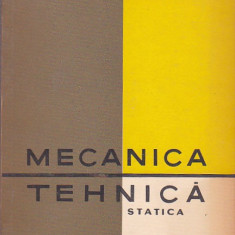 M. ATANASIU - MECANICA TEHNICA STATICA