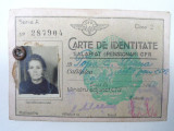 CFR - CARTE DE IDENTITATE - SALARIAT- PENSIONAR - ANUL 1950