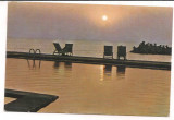 % carte postala(ilustrata)-NEPTUN-Rasarit de soare la mare