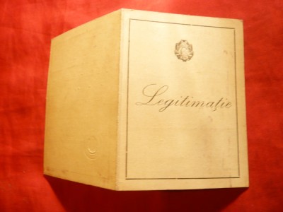 Legitimatie pt. Ordinul Muncii cl.III- 1959 , semnata de Gh.Stoica-f.rara ! foto