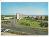 % carte postala(ilustrata)-MANGALIA NORD-Hotel Neptun si Sulina, Circulata, Printata