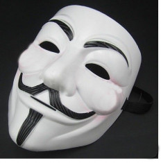 MASCA V for Vendetta . Anonymous. ACTA Petreceri. Demonstratii. Stadion foto