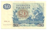 SUEDIA 50 KRONOR COROANE 1976 VF