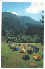 % carte postala(ilustrata)-HARGHITA -Camping la Tusnad, Necirculata, Printata