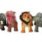 Set figurine animale salbatice, Soft touch